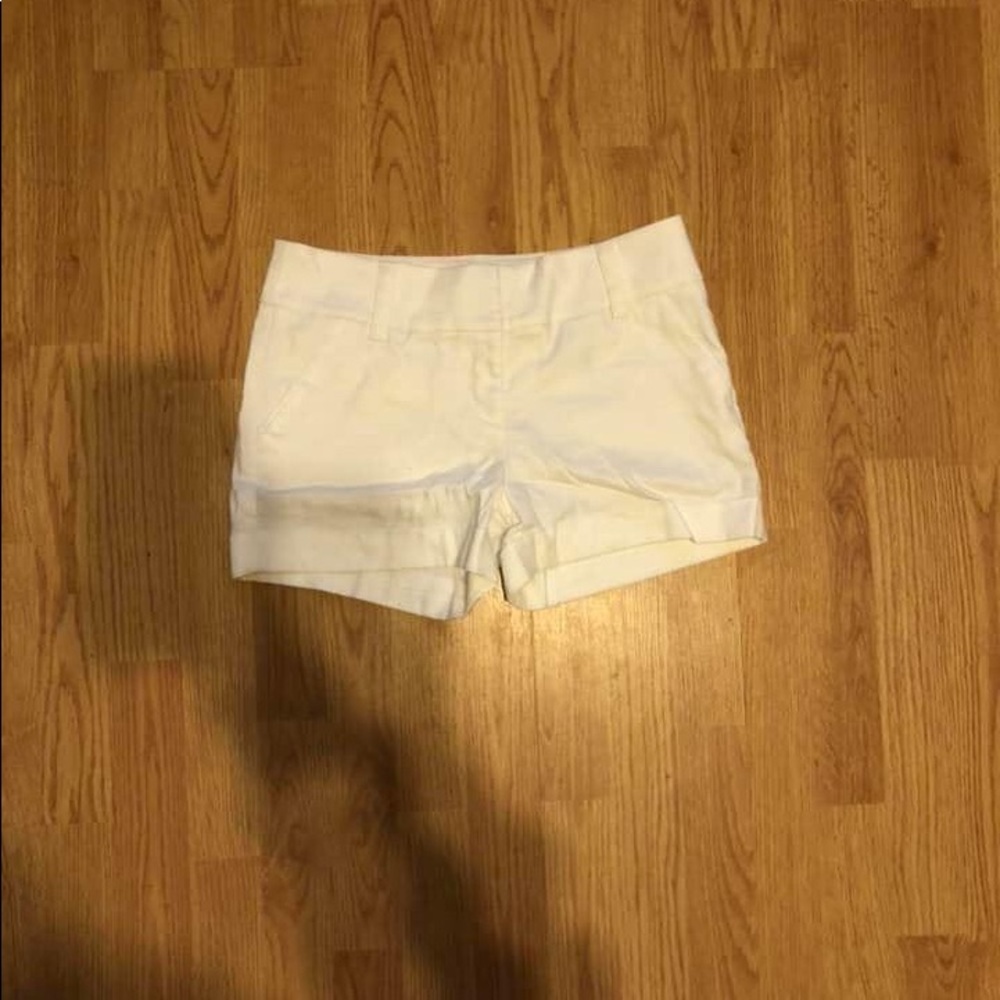 White shorts